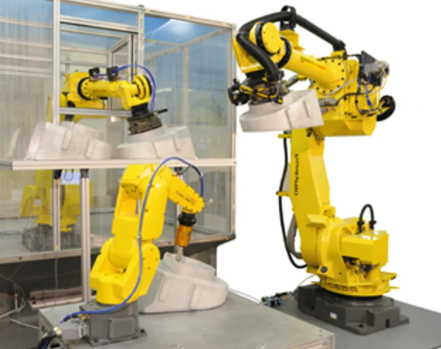robotika pengecoran logam