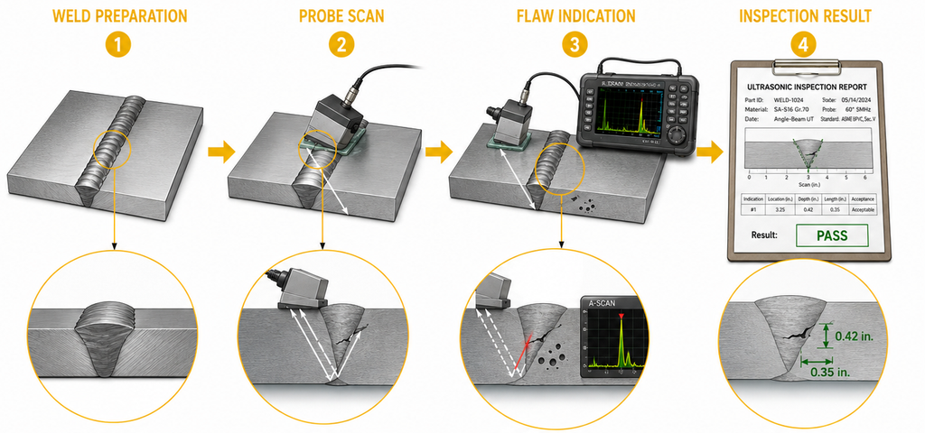 testing weld