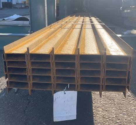 steel beams stack