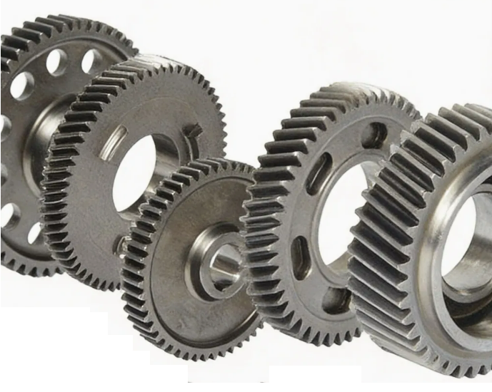 steel gears with a hardened surface